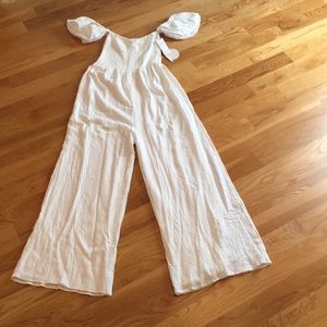 Hummingbird Brand All White Jumper Large